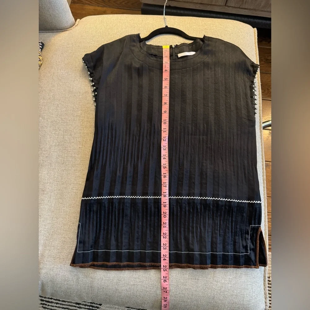 Helmut Lang Crinkle pleated top - Picture 11 of 12